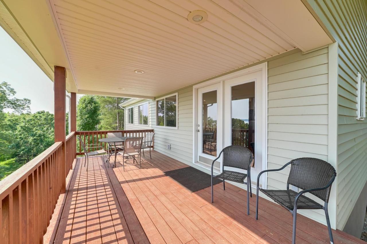Kentucky Lake Getaway With Lookout Deck, Water View! New Concord Eksteriør bilde